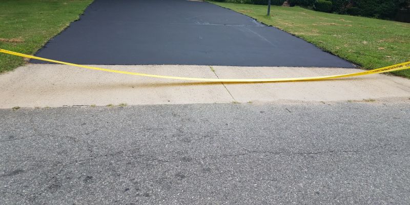 Driveway Staining